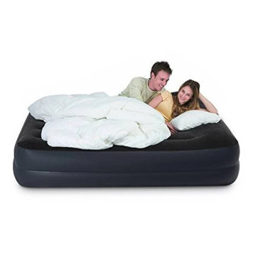 Двуспальная надувная кровать Intex со встроенным электрическим насосом 64124 203х152x42 см-2