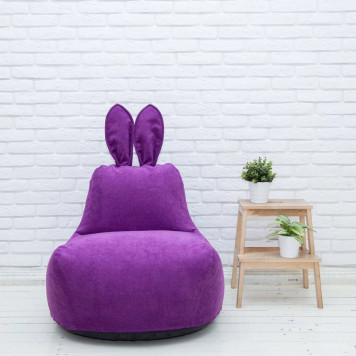 Кресло "кролик" микровельвет размер "М"-1