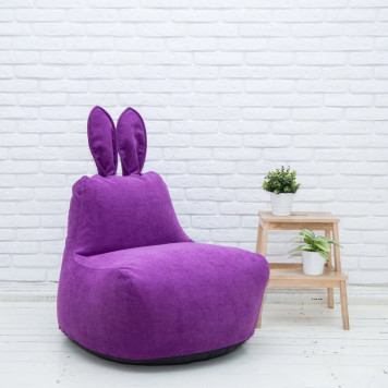 Кресло "кролик" микровельвет размер "М"