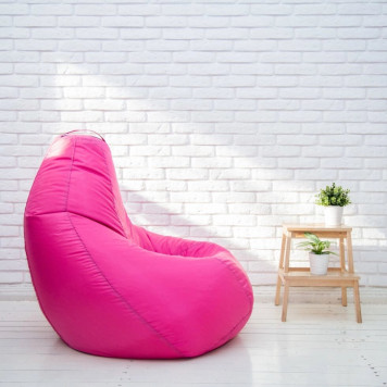 Кресло-мешок "Груша" большой размер "XL" (розовый)-2