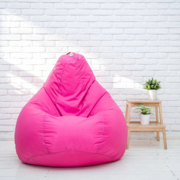 Кресло-мешок "Груша" большой размер "XL" (розовый)-1