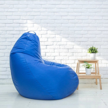 Кресло-мешок "Груша" большой размер "XL" (синий)-2