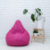 Кресло-мешок "Груша" средний размер "М" (розовый)